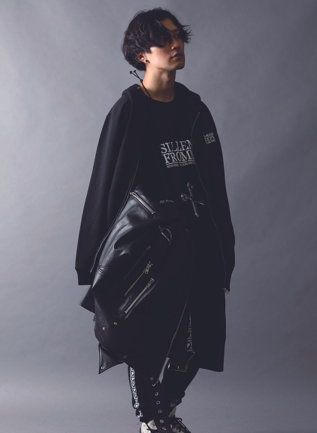 ECLIPSE -Oversized Riders Jacket-