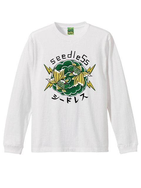 Green goldfish L/S tee