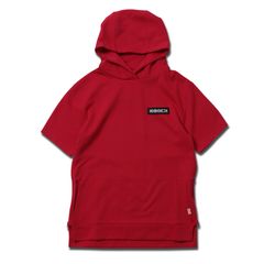 S/S SIDE ZIP HOODIE