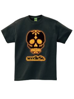 sd light up skull s/s tee