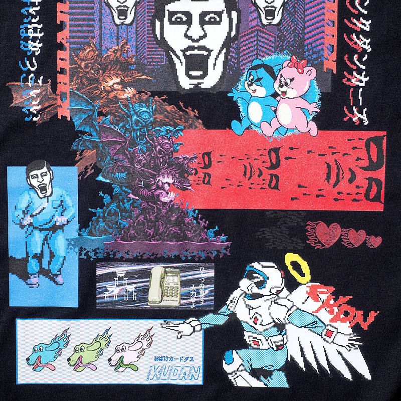 【PDS×KUDAN】PUNKDAN式 カオティックシTEE