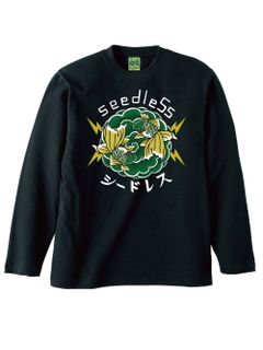 Green goldfish L/S tee