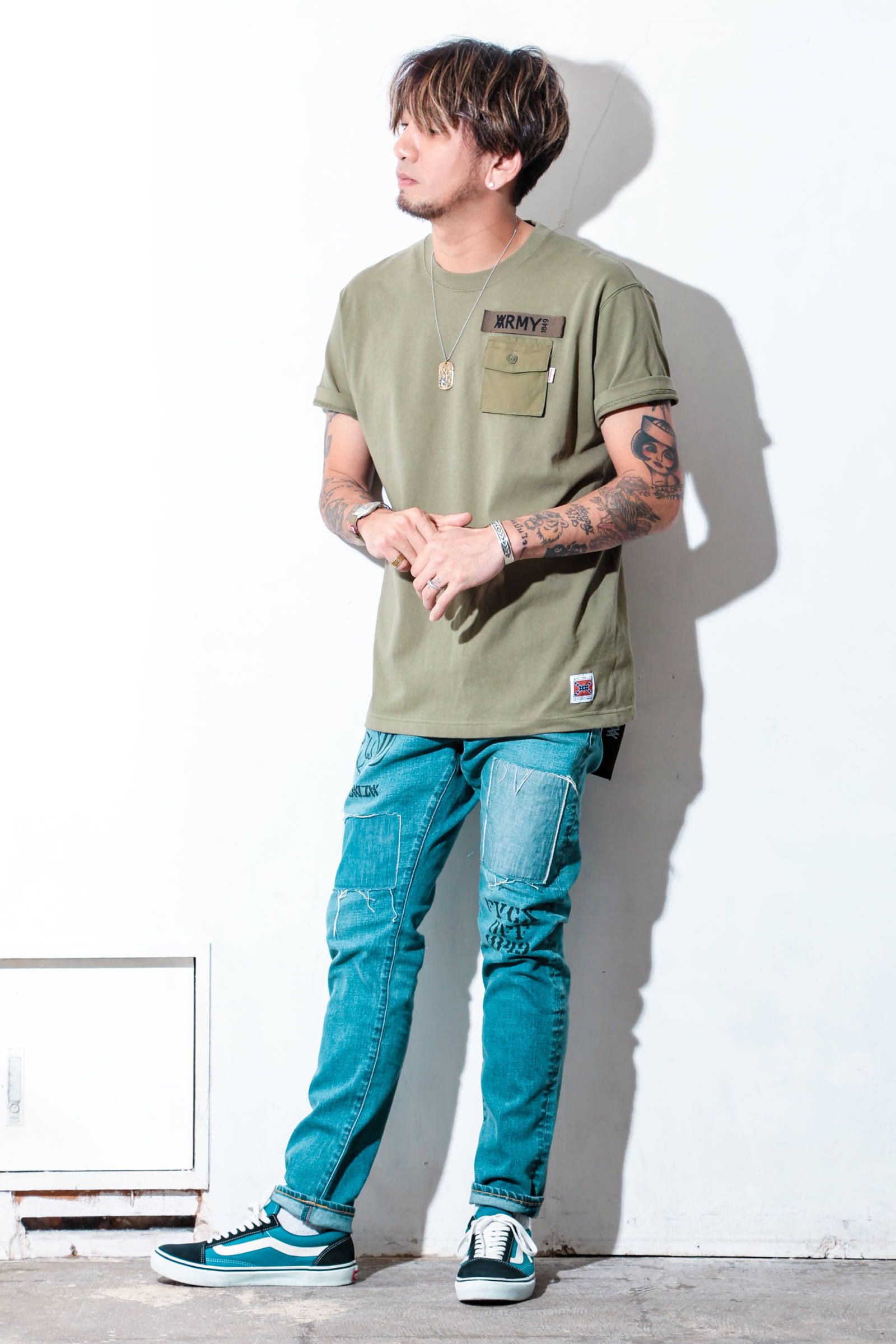 ARMY POCKET Heavy S/S Tee