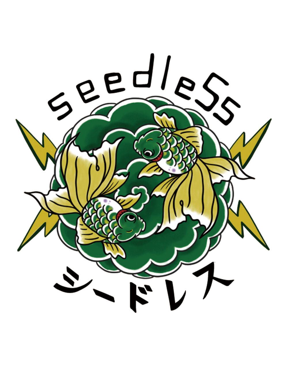 Green goldfish L/S tee