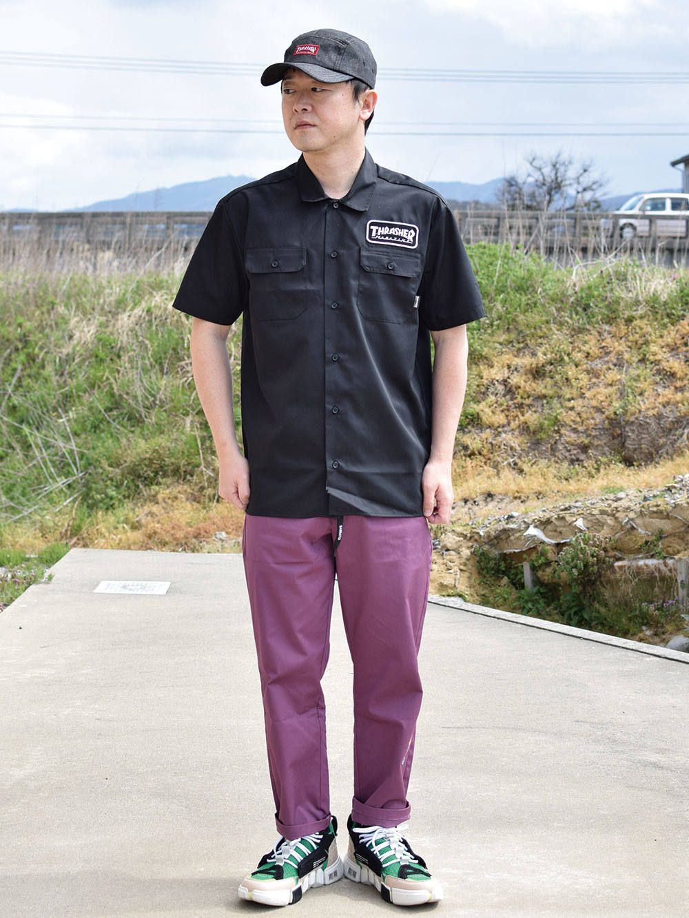 HOMETOWN PATCH S/S WORK SHIRT
