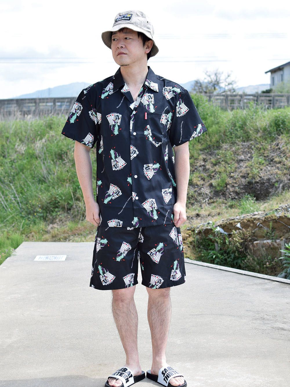 YOKAI TRUMP ALOHA-SHIRTS