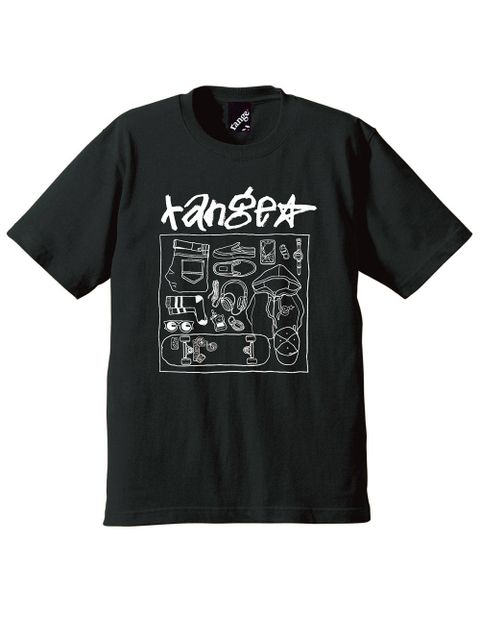 Hand writing stuff Big size s/s tee