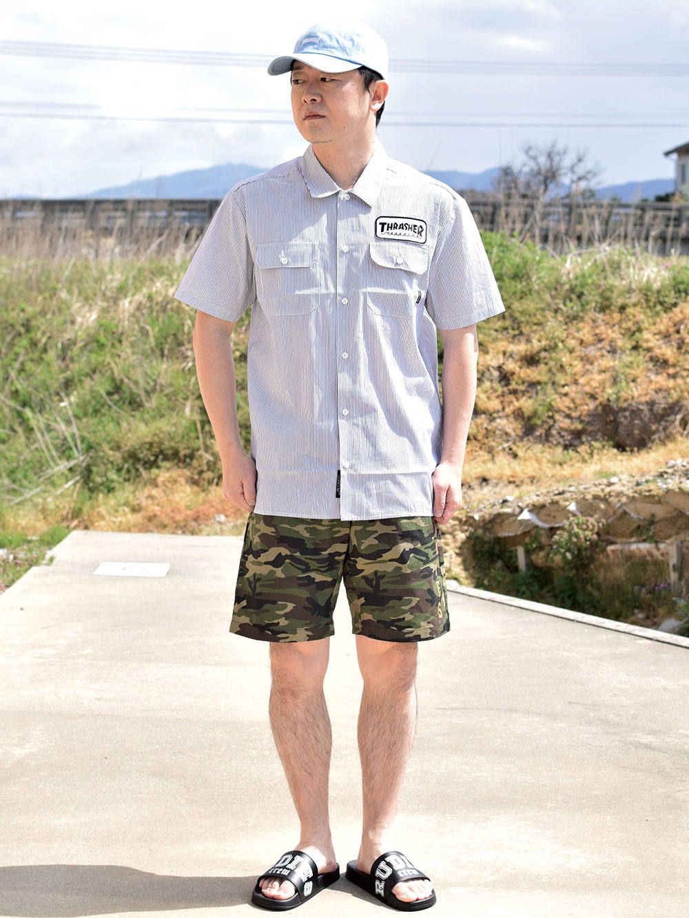 HOMETOWN PATCH S/S WORK SHIRT