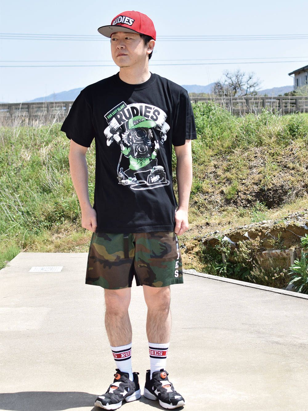 MIGHTY MILITARY-SHORTS