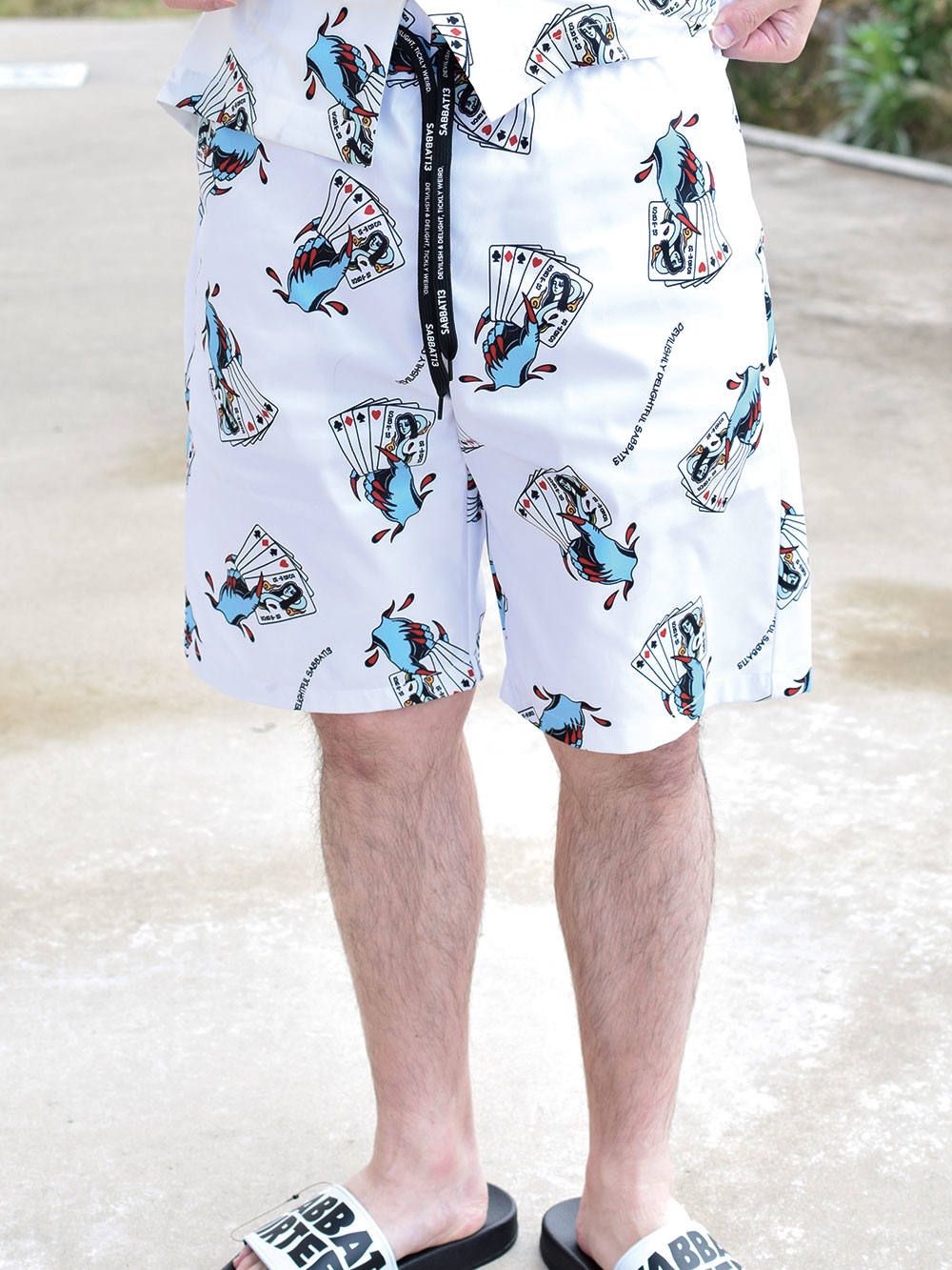 YOKAI TRUMP ALOHA-SHORTS