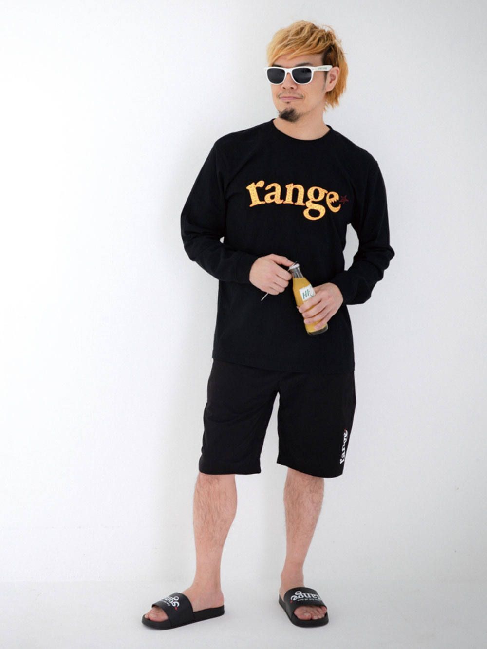 rg polygon logo L/S tee