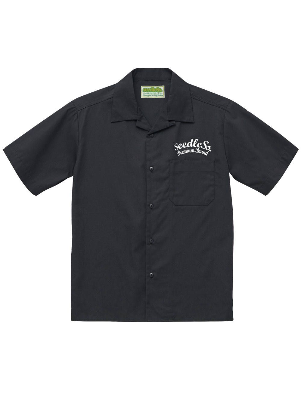 sd T/C open collar s/s shirts