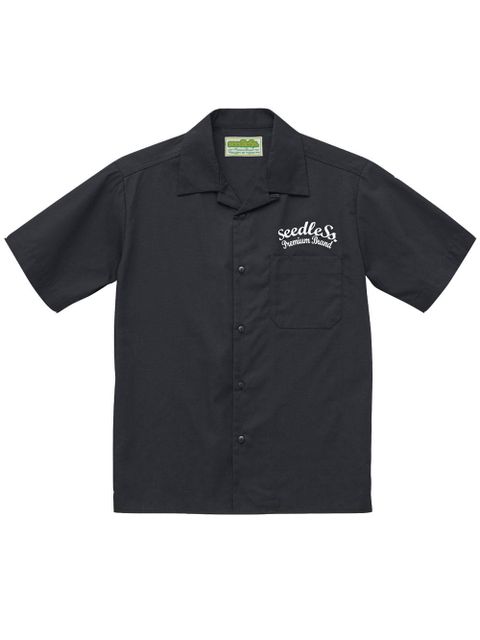 sd T/C open collar s/s shirts