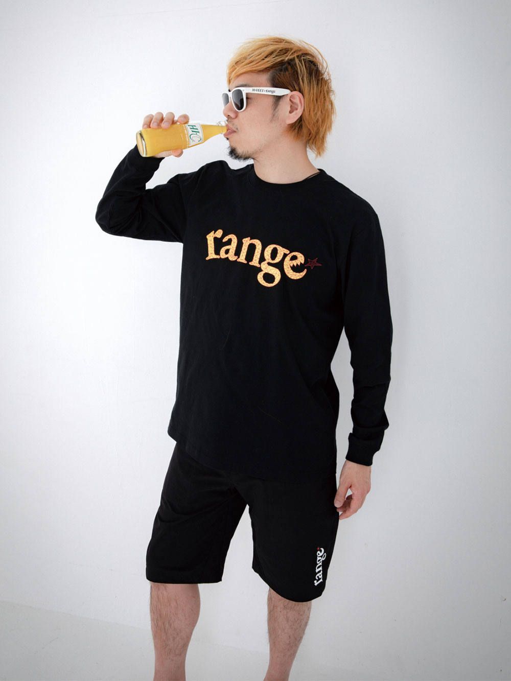 rg polygon logo L/S tee