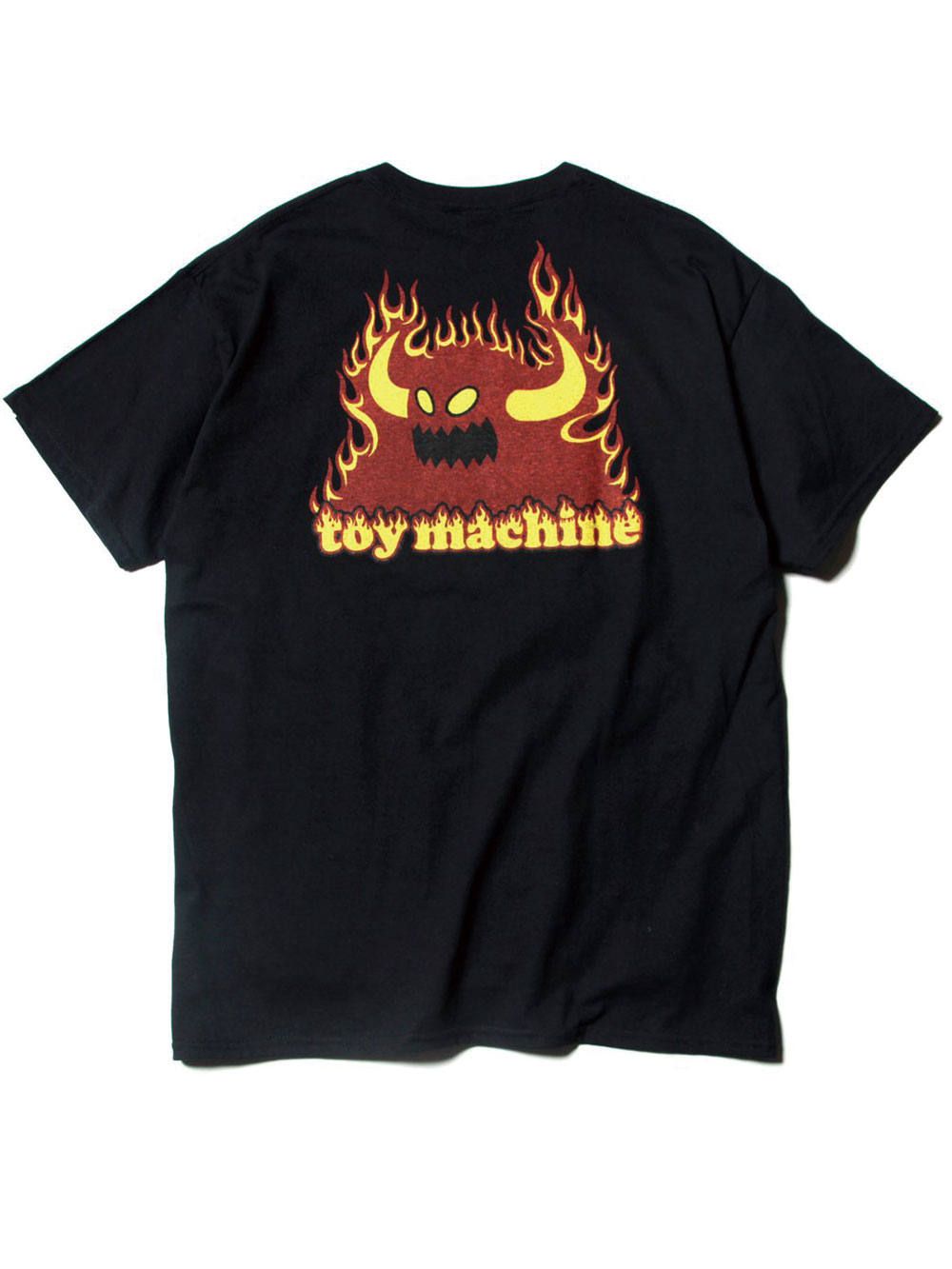 TOY MACHINE - TOYMONSTER FLAME LOGO SS-T | DOLL