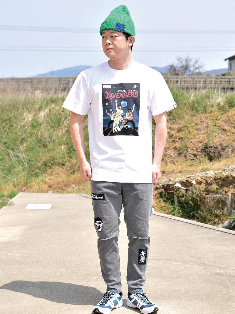 弁慶スキニーパンツ