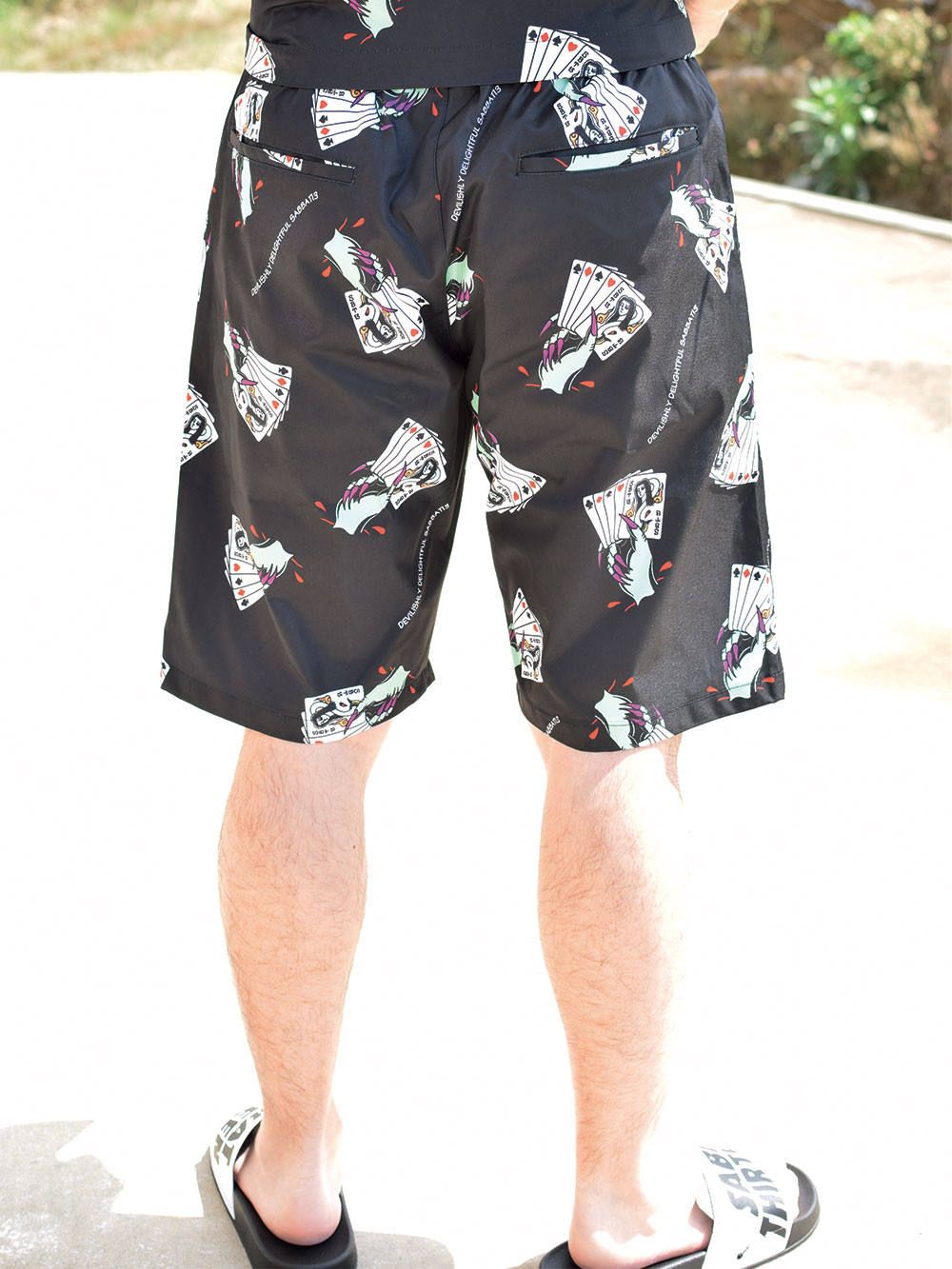 YOKAI TRUMP ALOHA-SHORTS