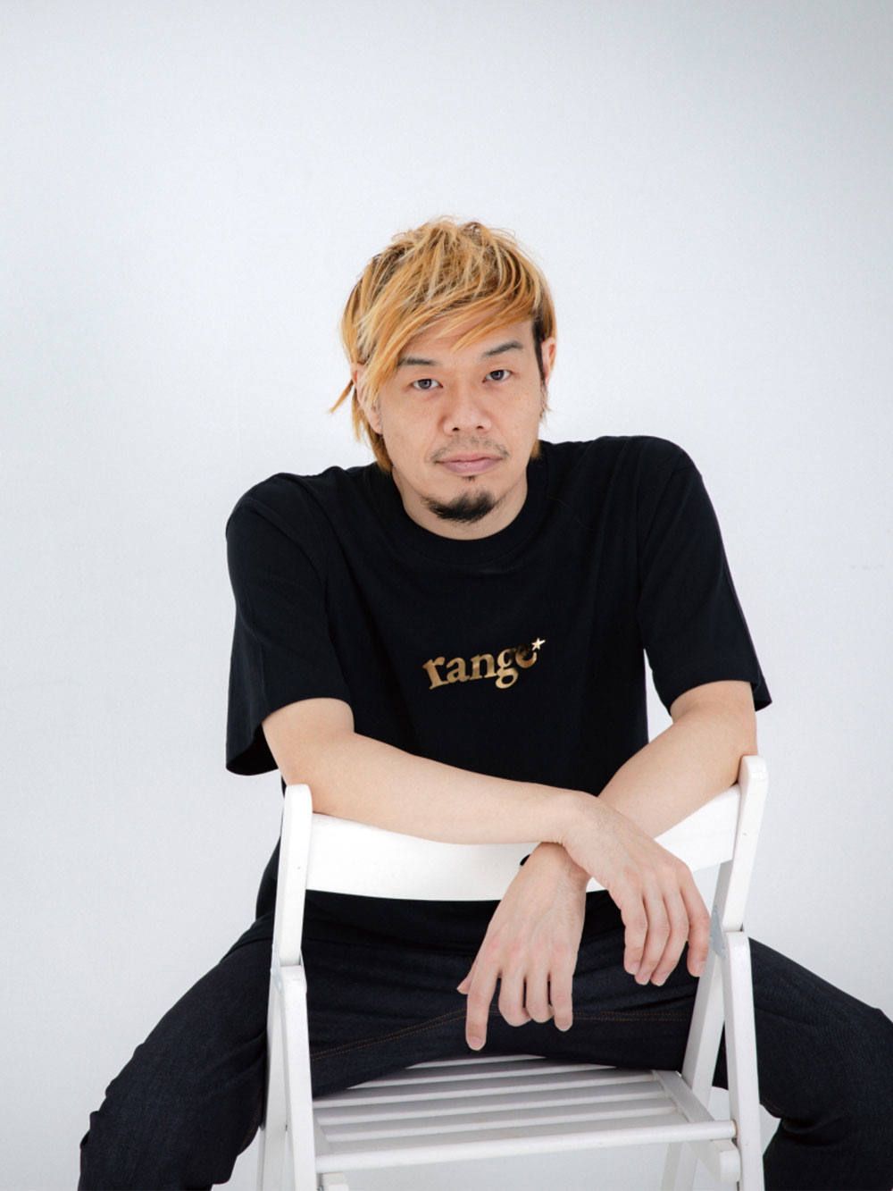 rg GOLD rust logo s/s tee