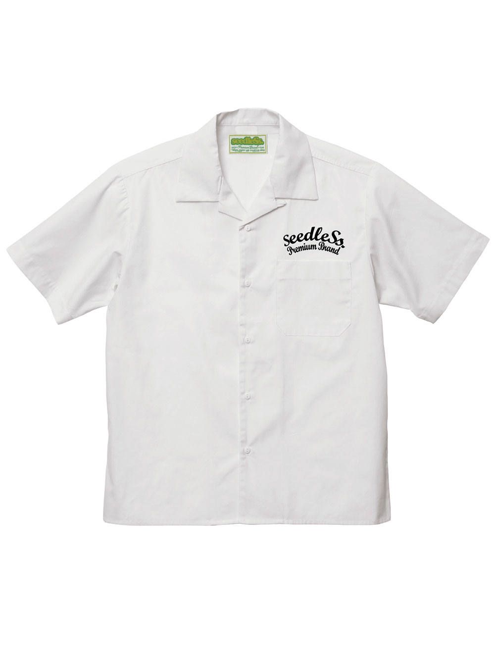 sd T/C open collar s/s shirts