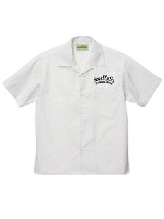 sd T/C open collar s/s shirts