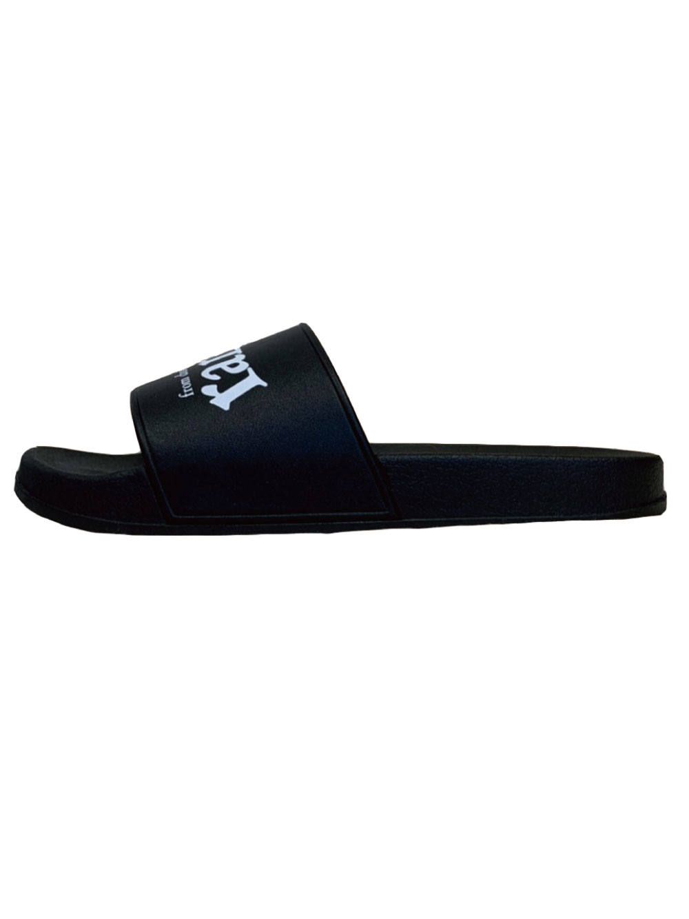 rg  flipped logo sandals