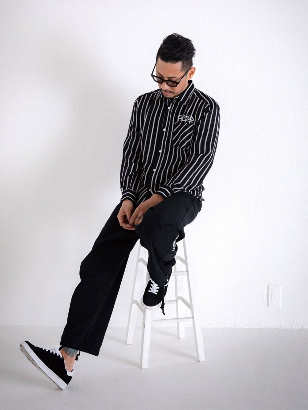 sd shadow stripe shirts