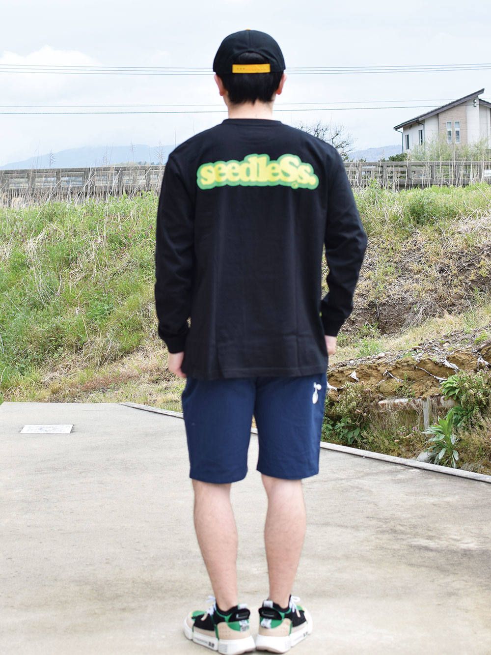 coop back logo L/S tee