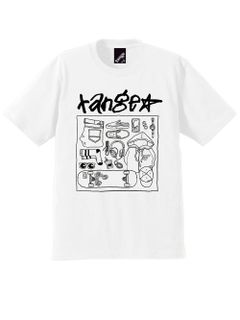 Hand writing stuff Big size s/s tee