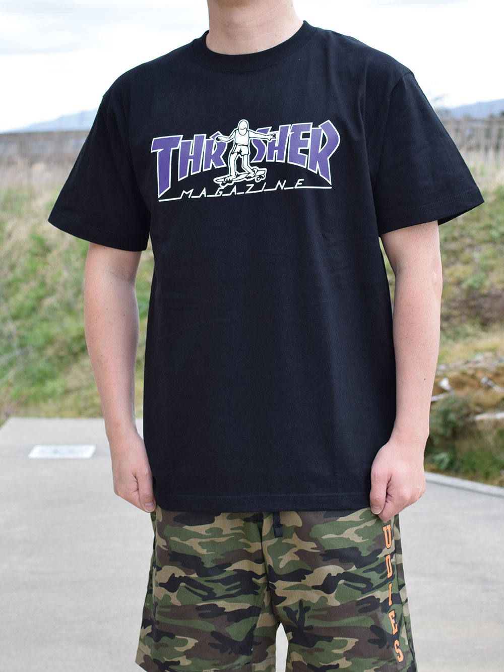 THRASHER - HOMETOWN PATCH S/S WORK SHIRT | DOLL