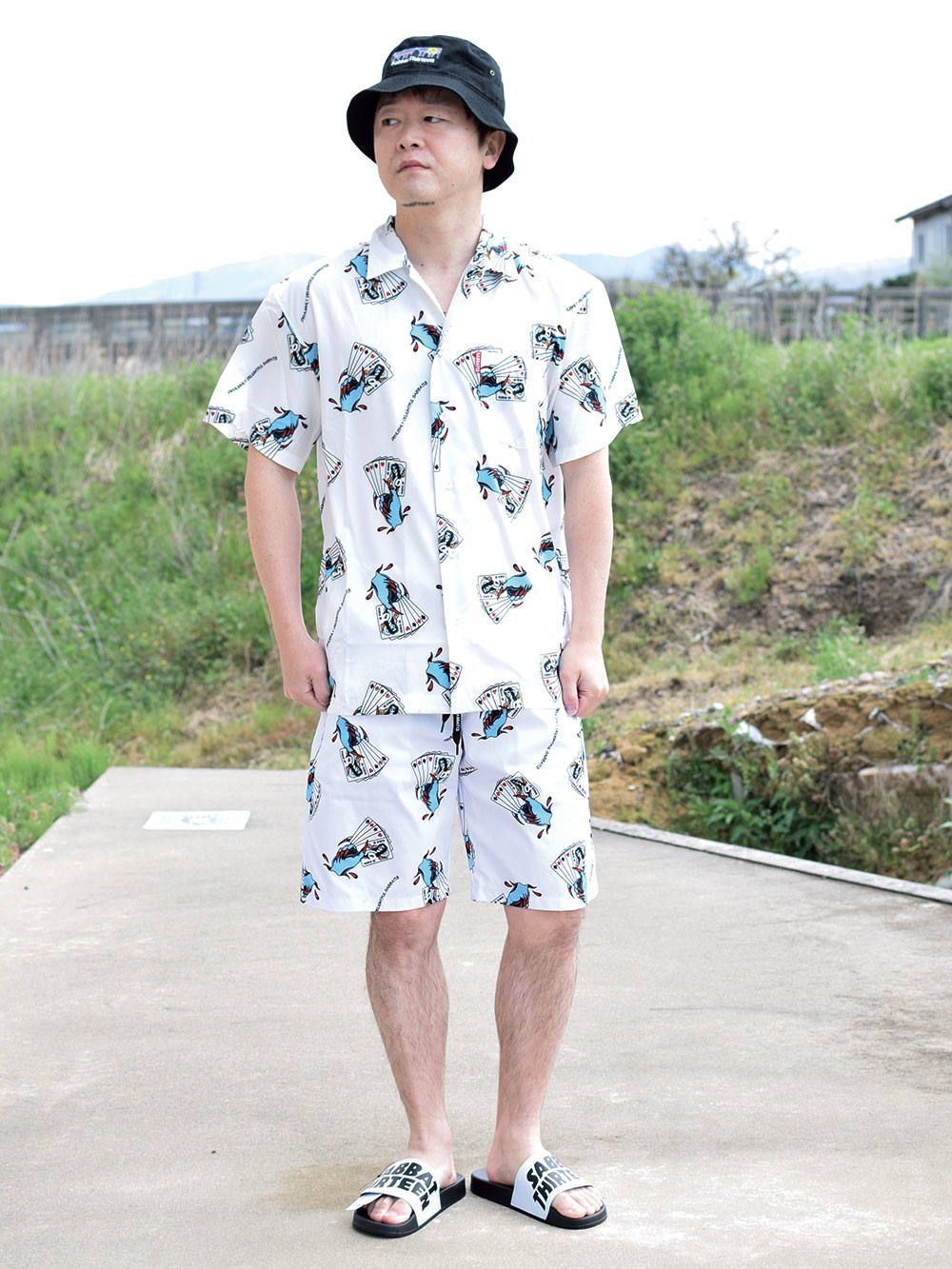 YOKAI TRUMP ALOHA-SHORTS
