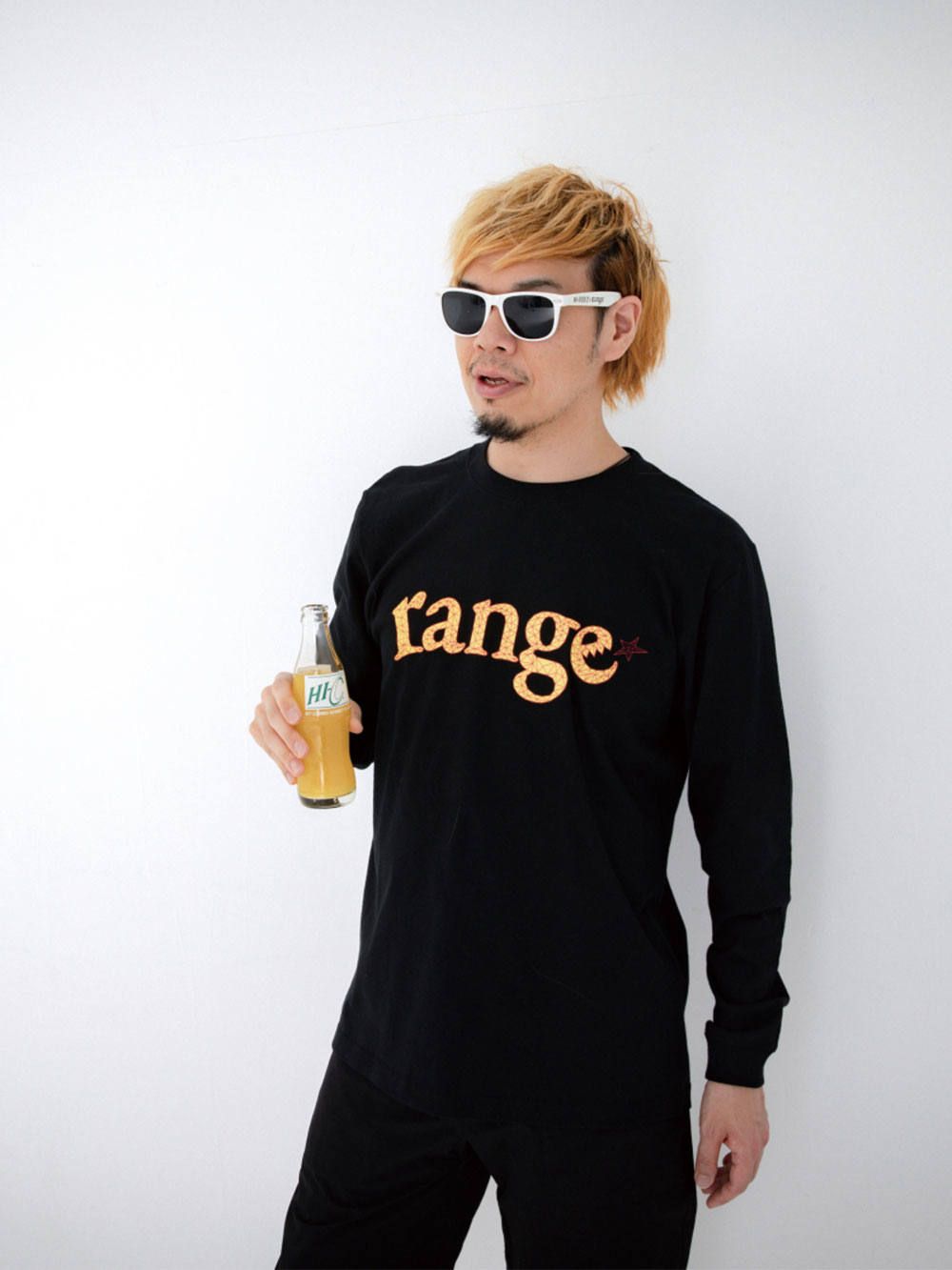 rg polygon logo L/S tee