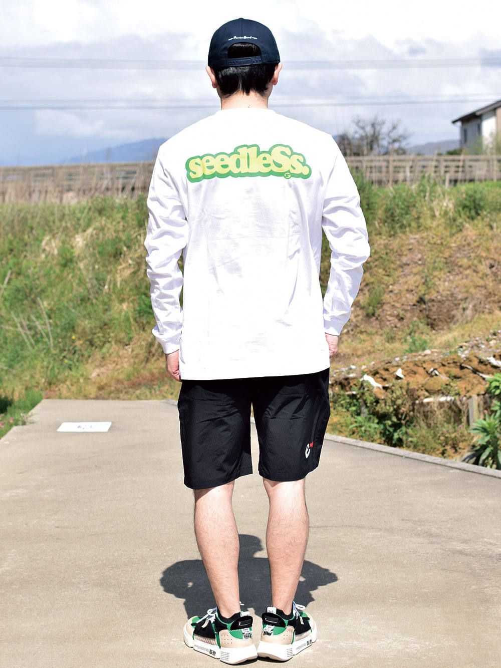 coop back logo L/S tee