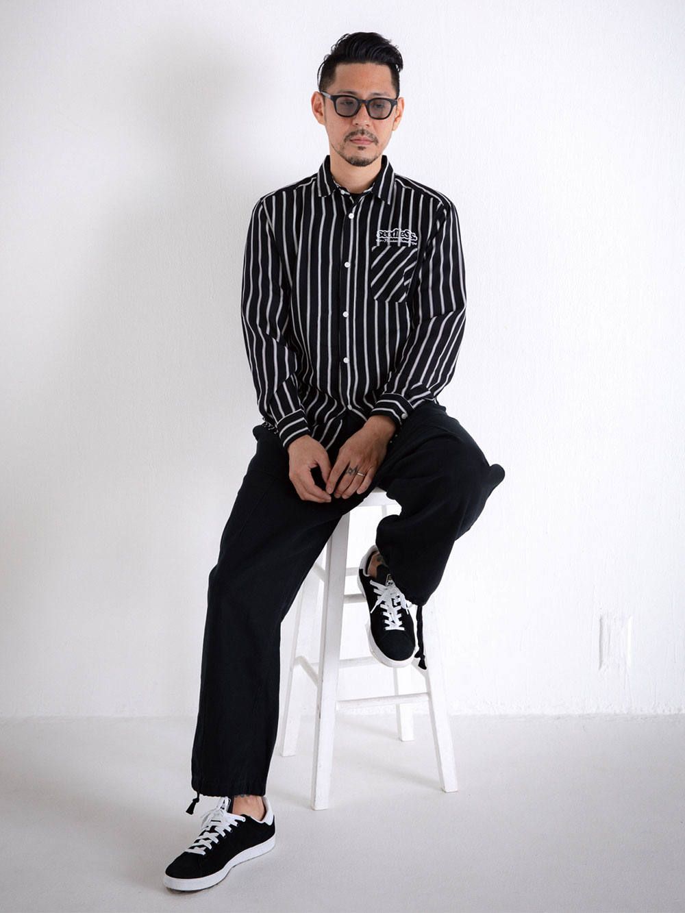 sd shadow stripe shirts