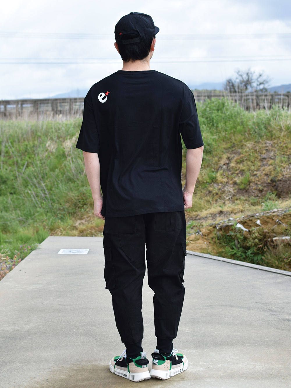 Hand writing stuff Big size s/s tee