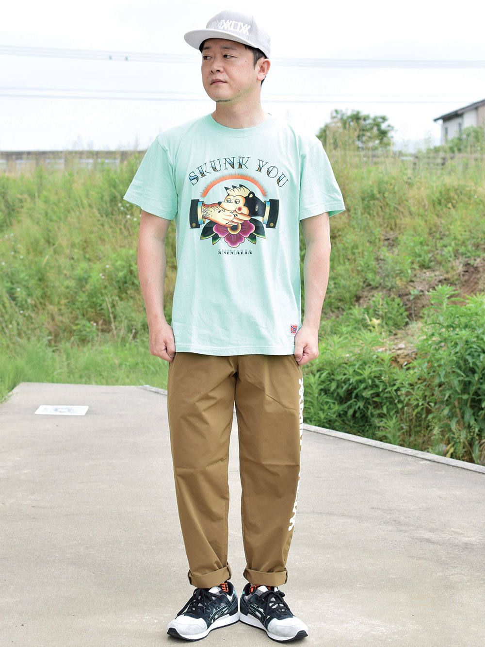 COMFY PADDING PANTS-LOGO