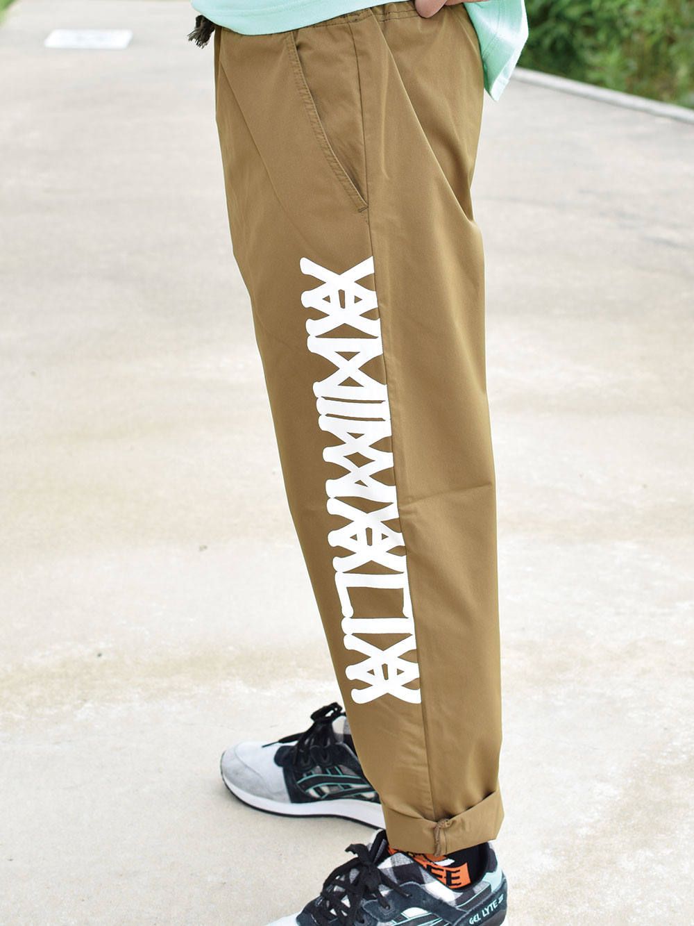 COMFY PADDING PANTS-LOGO