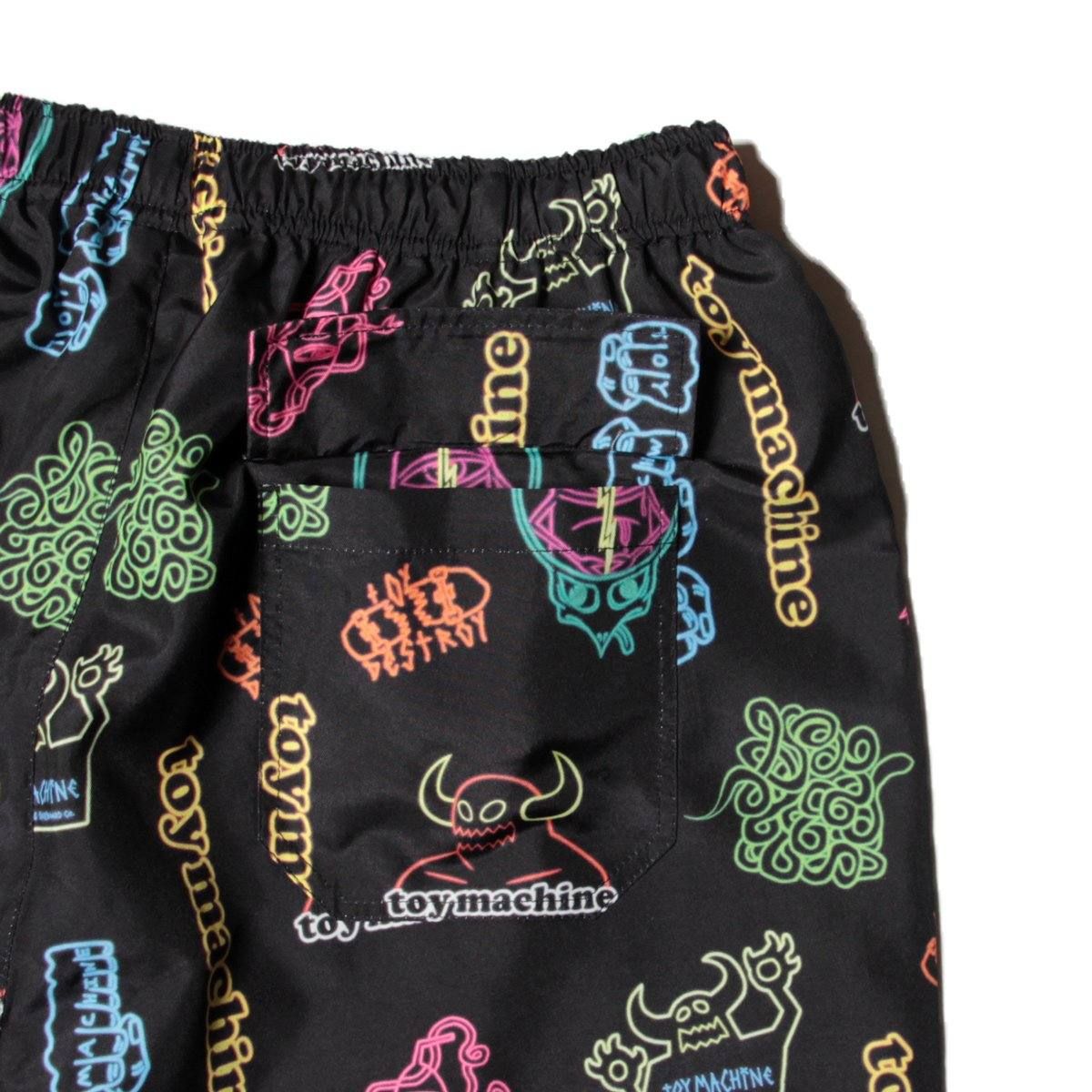 NEON PRINT SHORT-PANTS