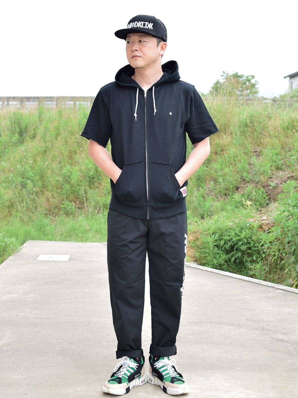 S/S ZIP-UP HOODIE