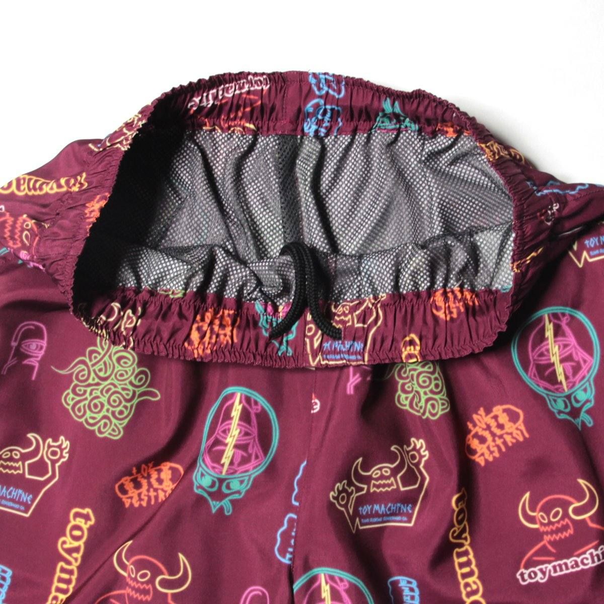 NEON PRINT SHORT-PANTS