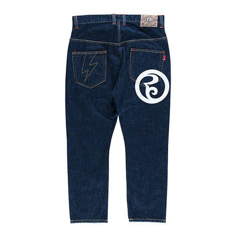 ROLLING CRADLE - THUNDER GATE SAROUEL-DENIM | DOLL