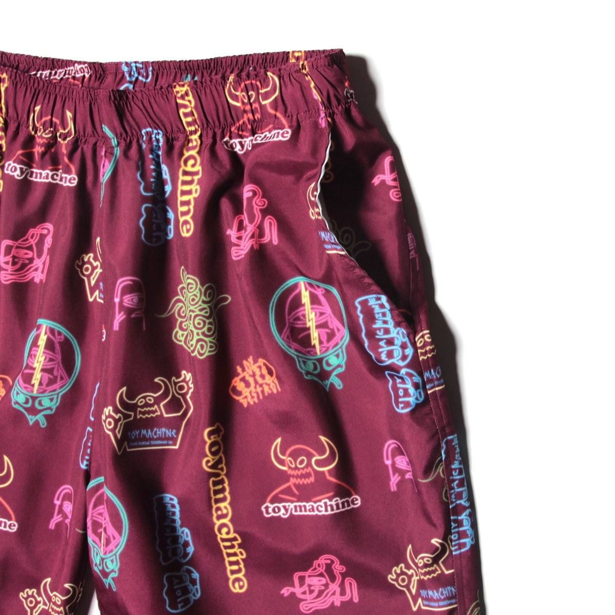 NEON PRINT SHORT-PANTS