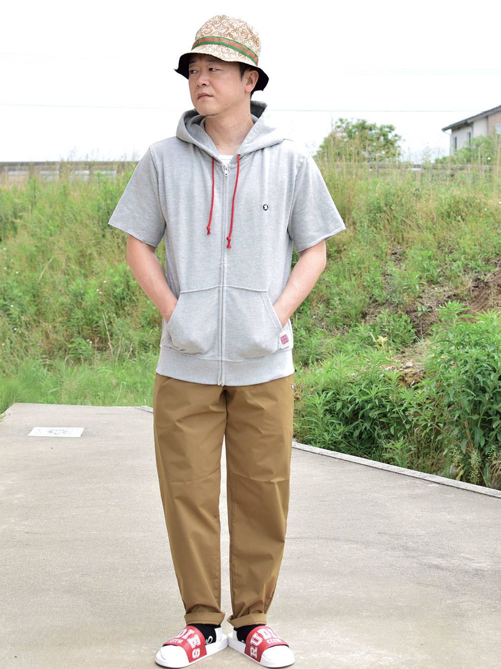 S/S ZIP-UP HOODIE