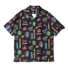 NEON PRINT SS-SHIRT