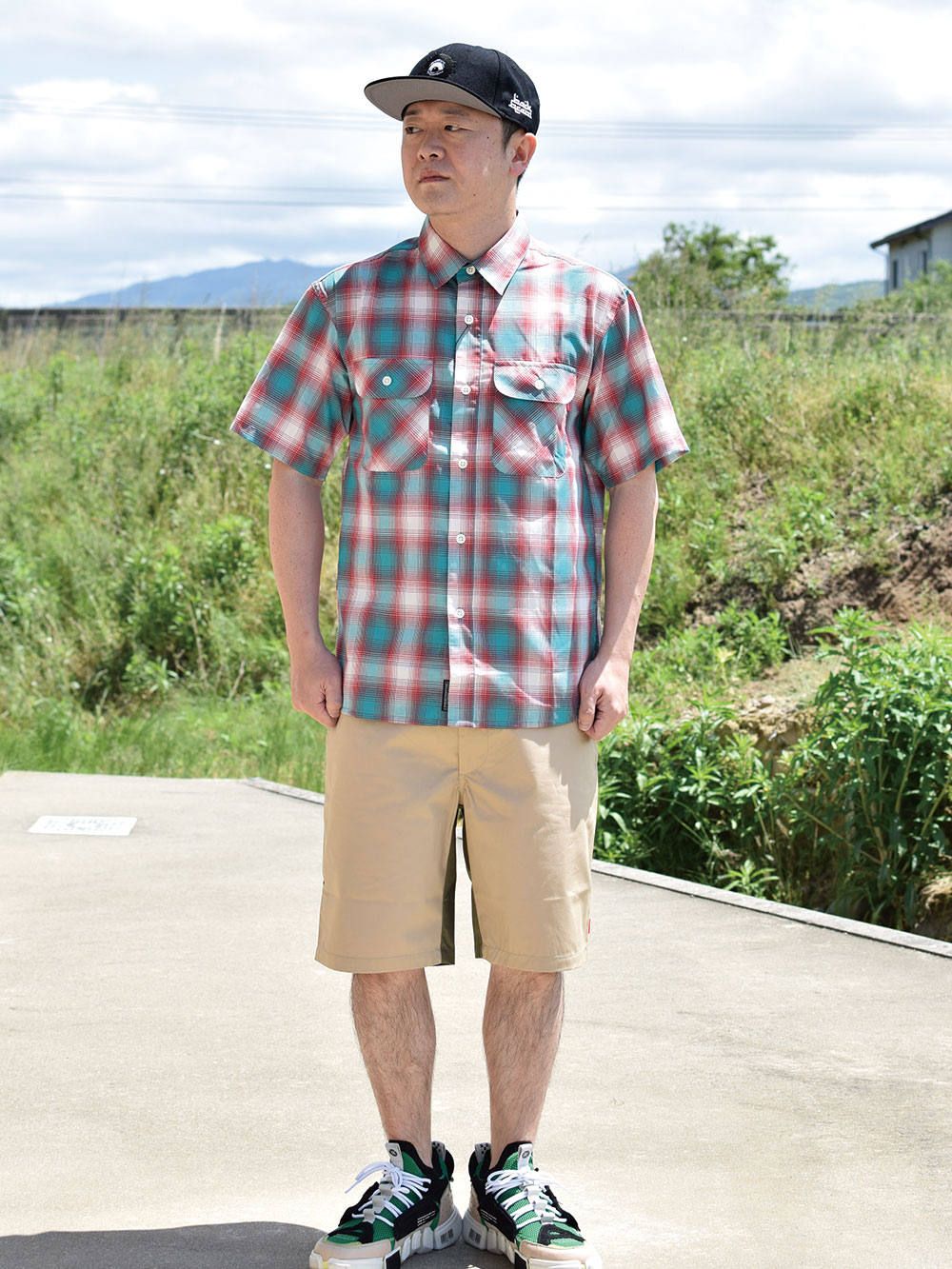 OMBRE CHECK-SHIRT