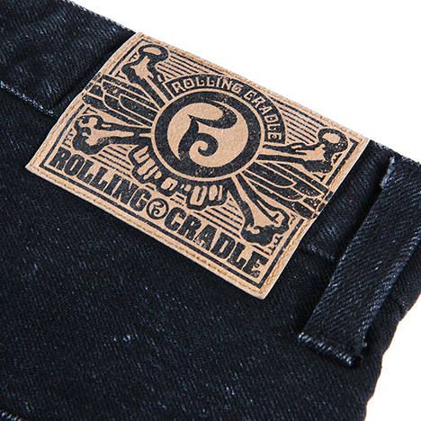 ROLLING CRADLE - THUNDER GATE SAROUEL-DENIM | DOLL