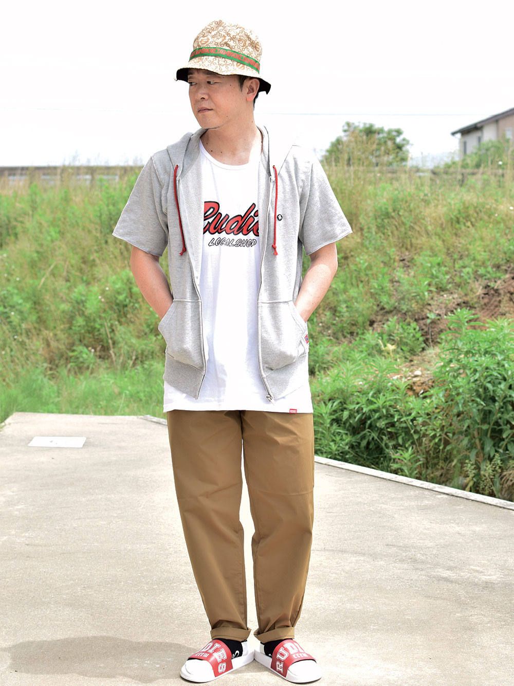 S/S ZIP-UP HOODIE