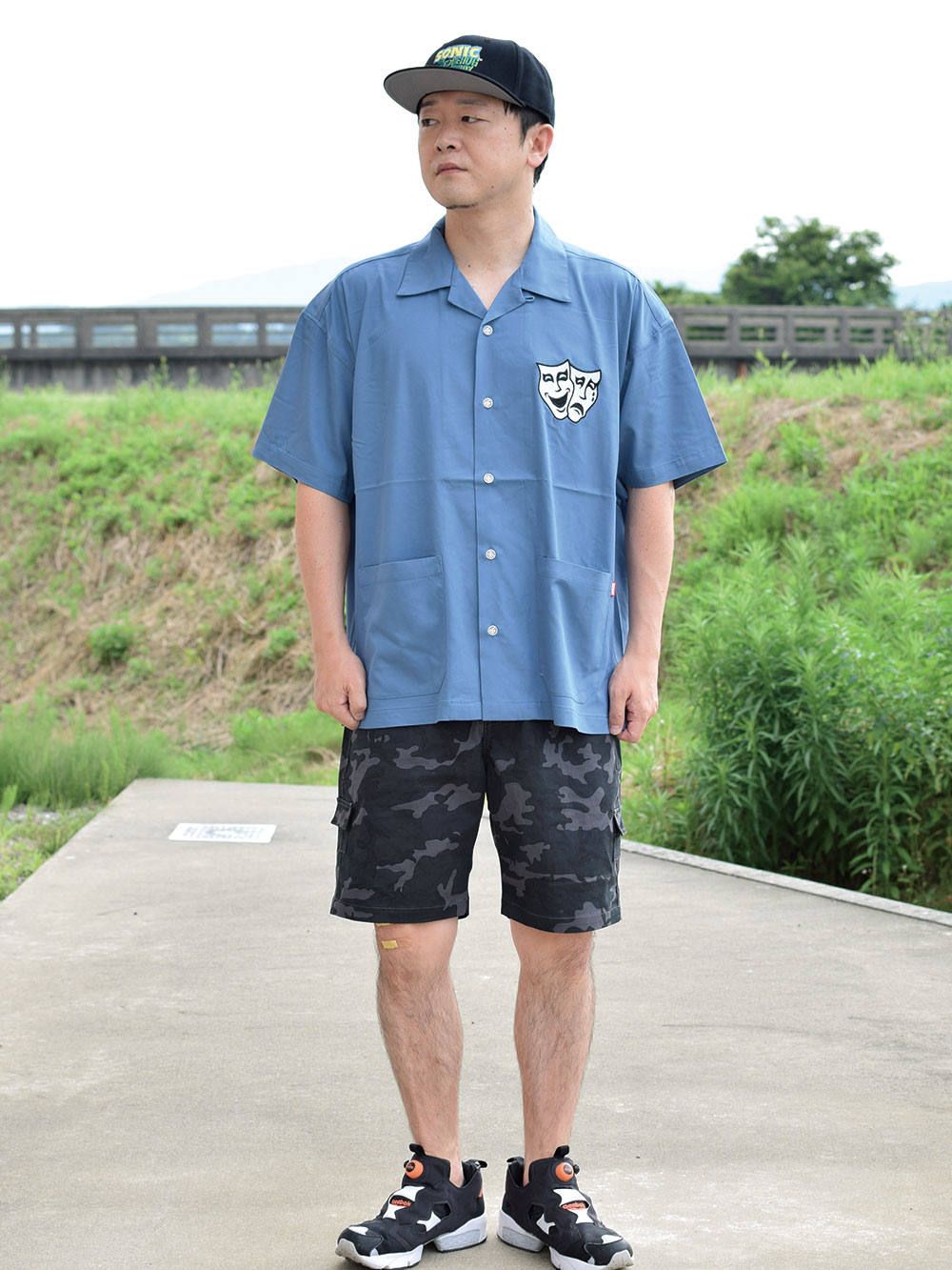 2FACE開衿シャツ