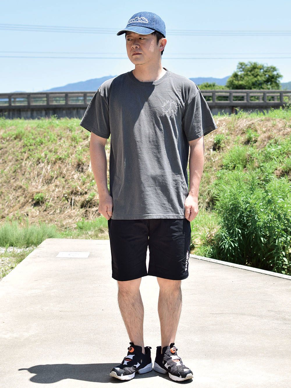 Bleached HWL tee