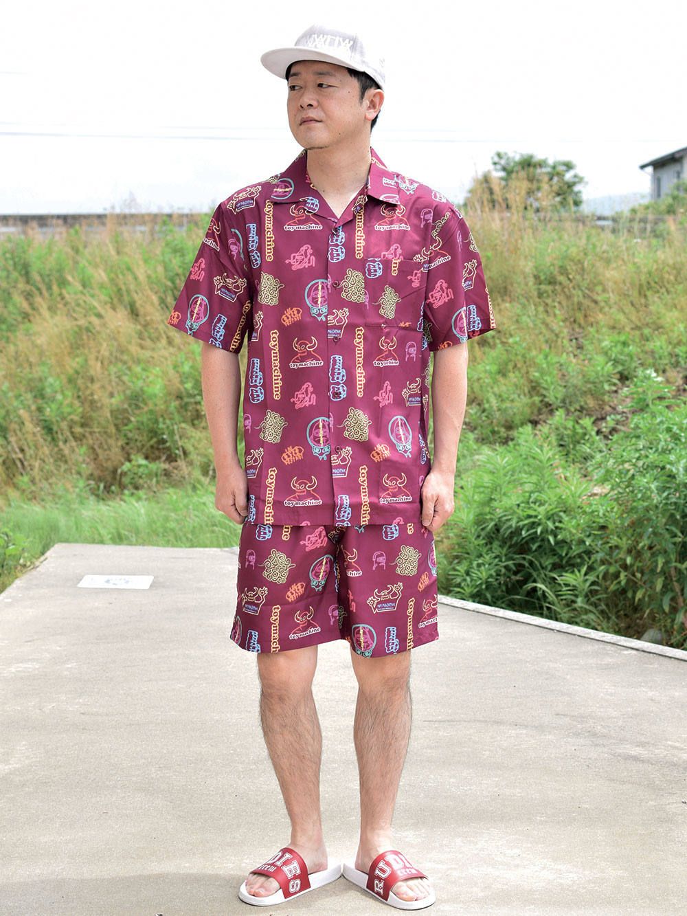 NEON PRINT SS-SHIRT