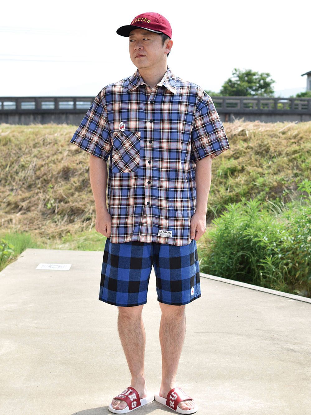 GHOST CHECK S/S SHIRTS